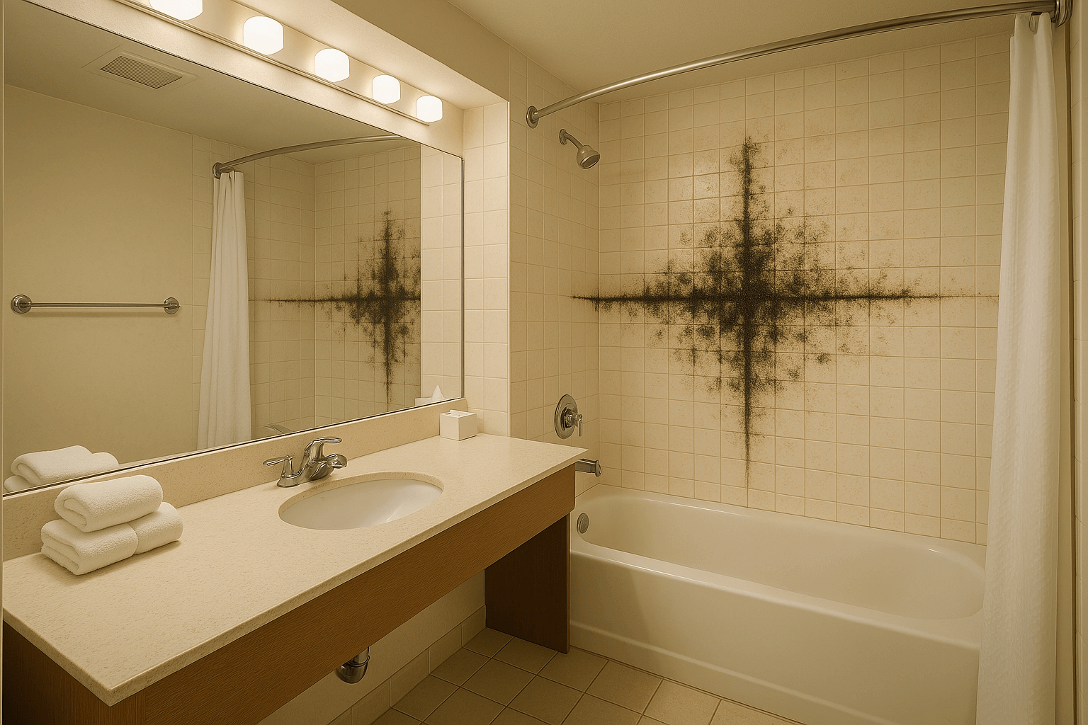 Keeping bathroom mold free